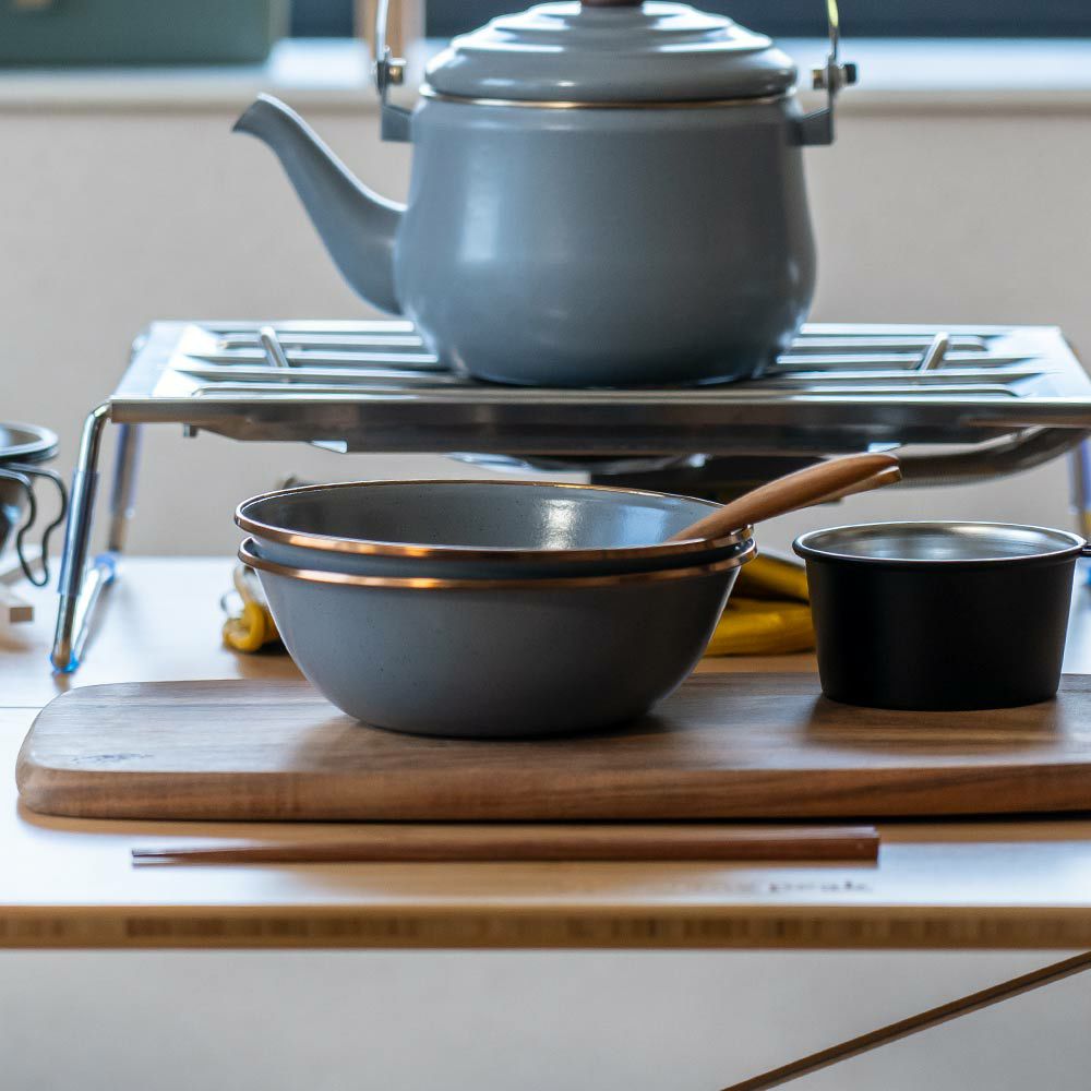 BAREBONESエナメルボウル2個セットベアボーンズアウトドアキャンプお皿