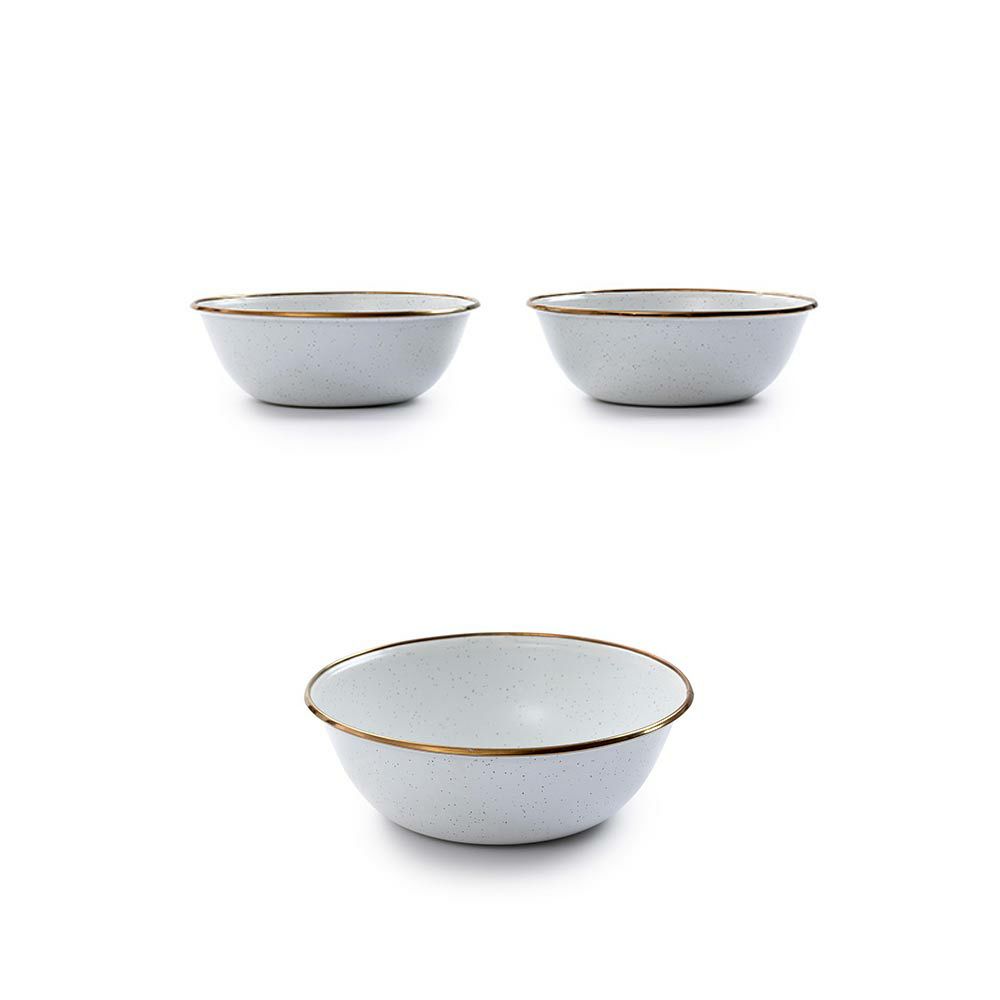 BAREBONESエナメルボウル2個セットベアボーンズアウトドアキャンプお皿