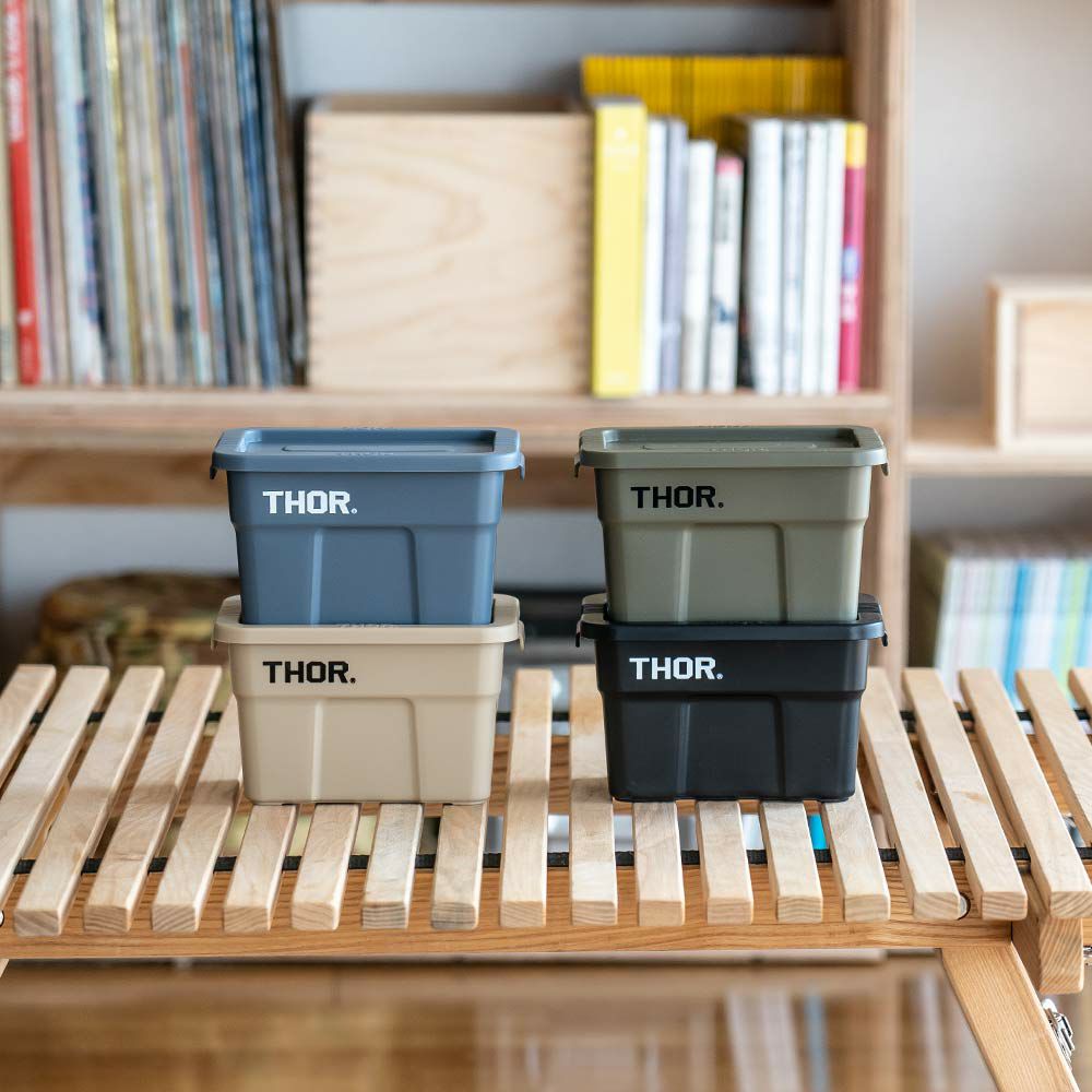 ThorMiniTotesWithLid卓上コンテナボックス収納