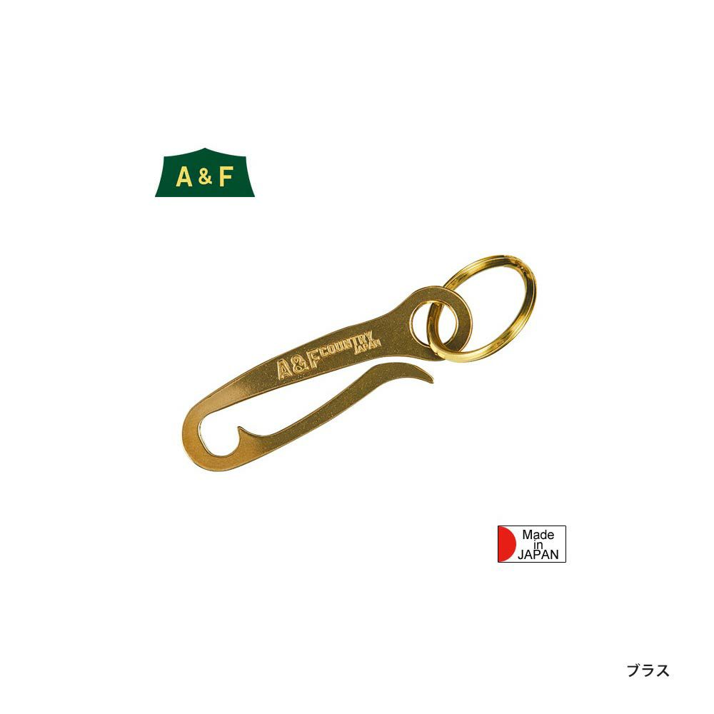 キーリングキーホルダーA&FUフッククリップエイアンドエフ