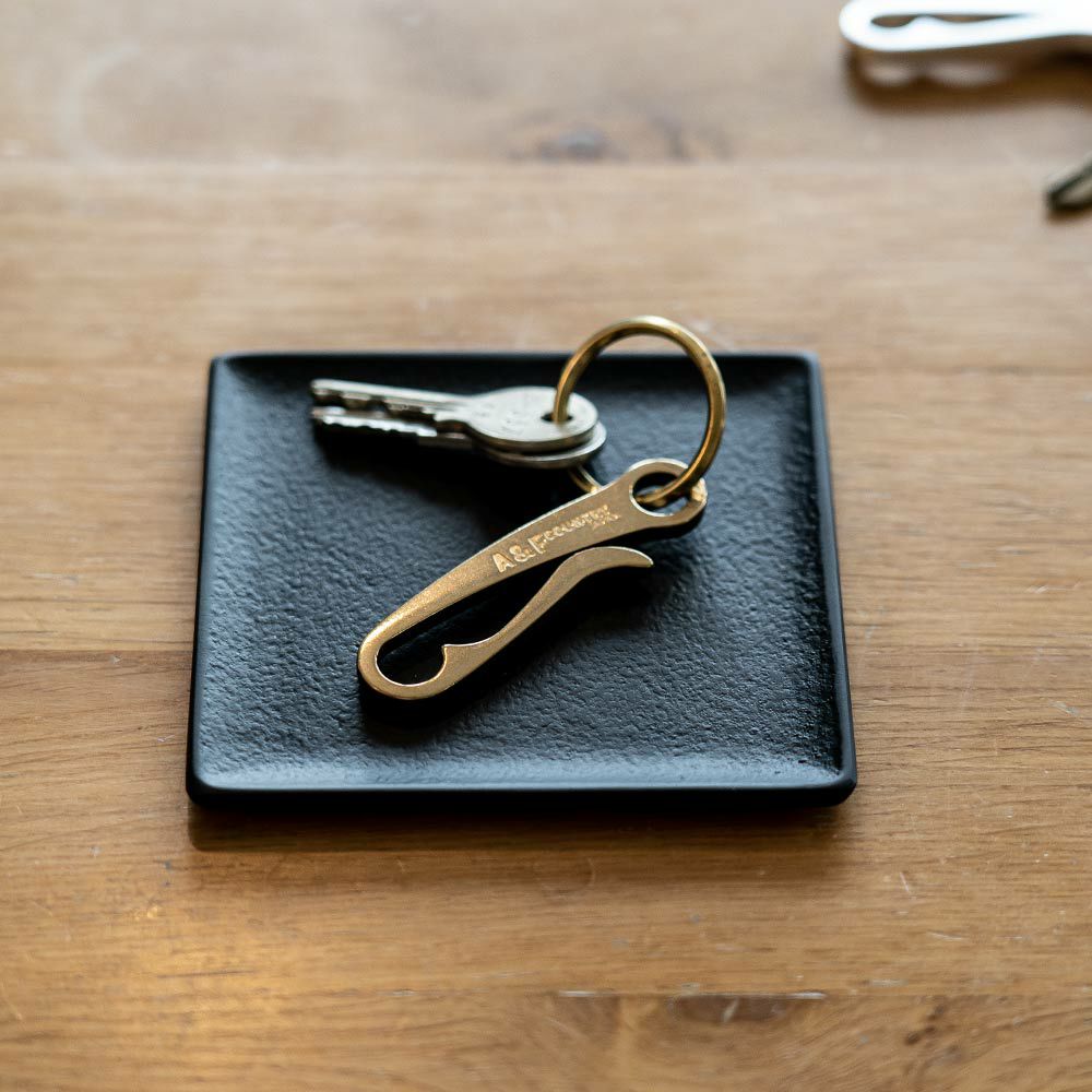 キーリングキーホルダーA&FUフッククリップエイアンドエフ