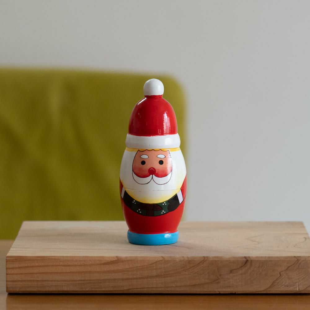 SANTACRYOSHKANORDマトリョーシカサンタクロースクリスマスDETAILオブジェ北欧