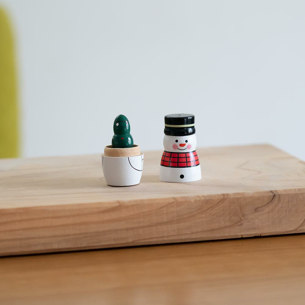 SANTACRYOSHKANORDマトリョーシカサンタクロースクリスマスDETAILオブジェ北欧