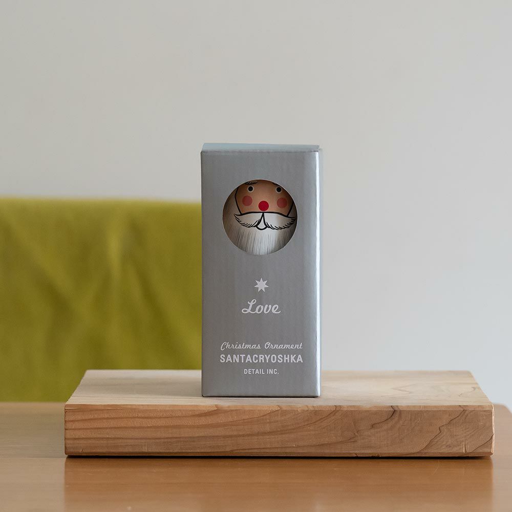SANTACRYOSHKALOVEマトリョーシカサンタクロースクリスマスDETAILオブジェ北欧