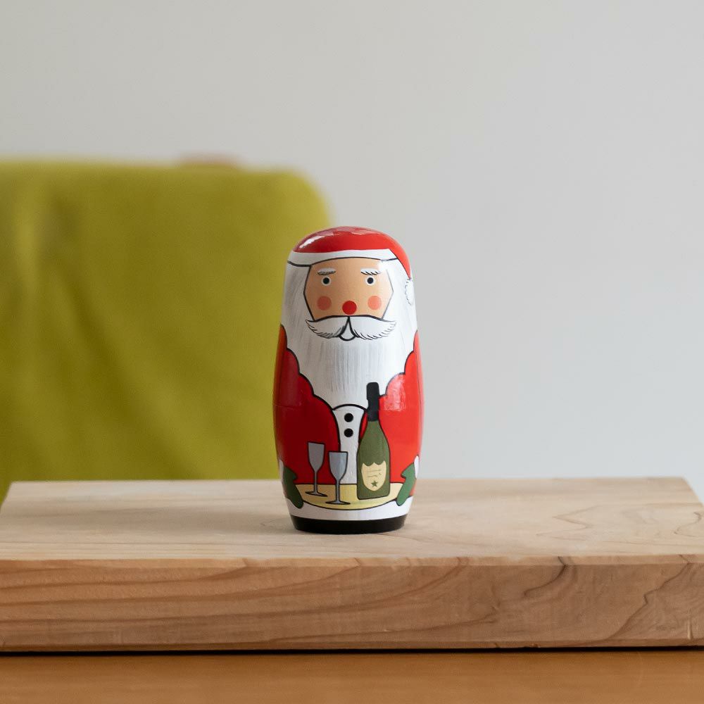 SANTACRYOSHKALOVEマトリョーシカサンタクロースクリスマスDETAILオブジェ北欧