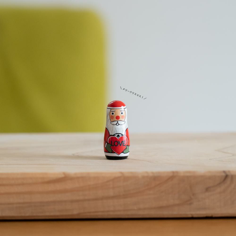SANTACRYOSHKALOVEマトリョーシカサンタクロースクリスマスDETAILオブジェ北欧
