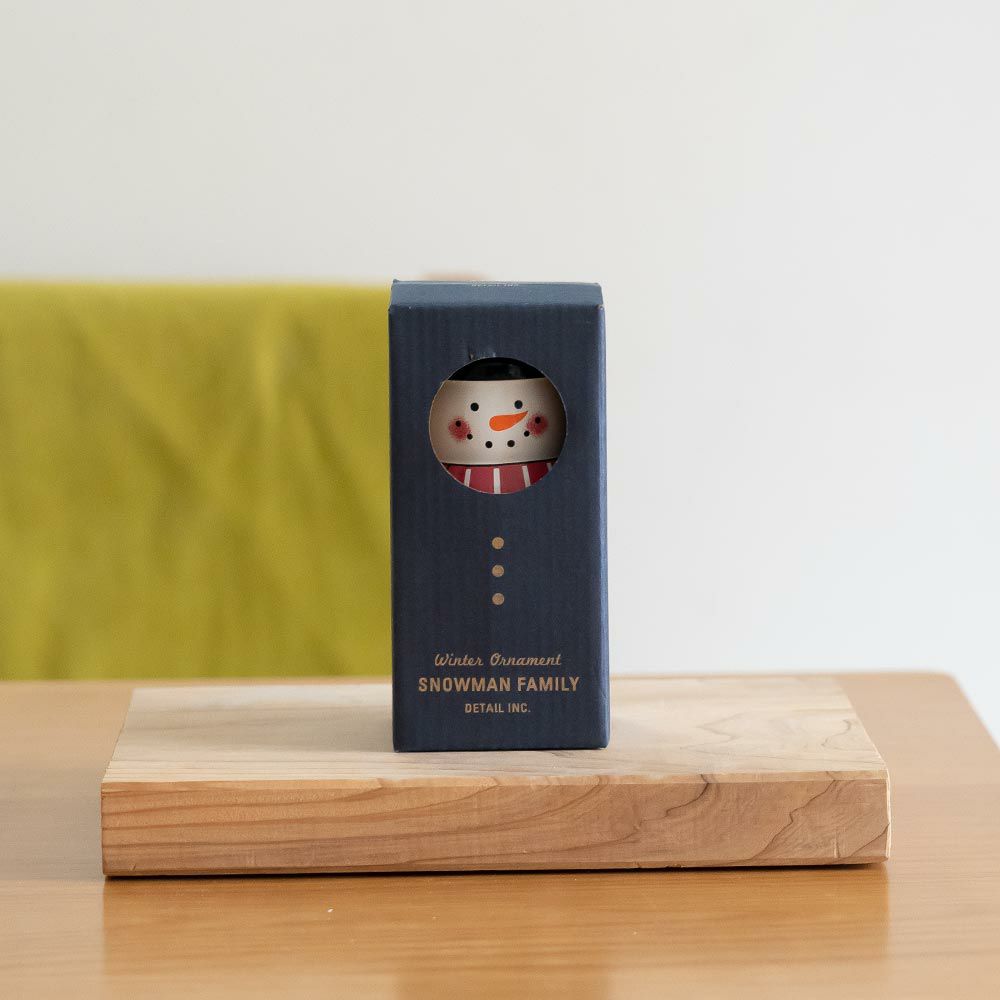 SNOWMANFAMILYマトリョーシカスノーマンファミリーDETAIL雪だるまオブジェ北欧