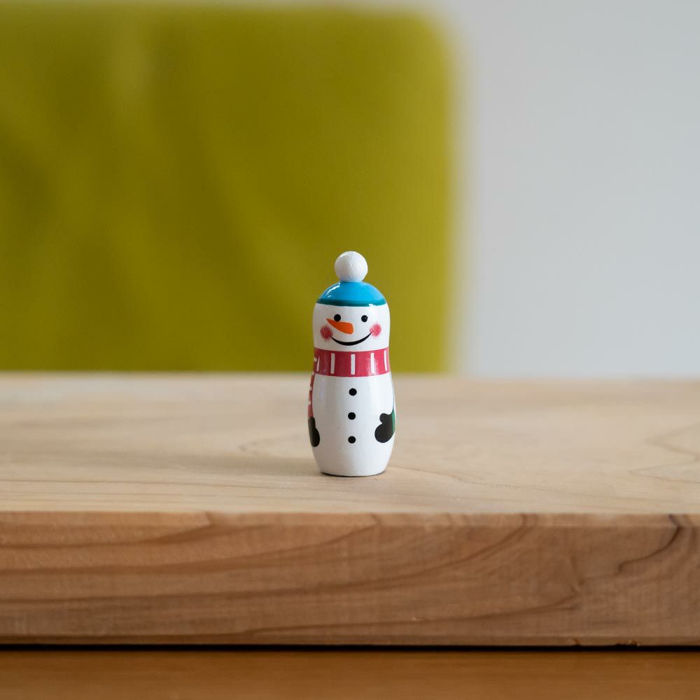 SNOWMANFAMILYマトリョーシカスノーマンファミリーDETAIL雪だるまオブジェ北欧