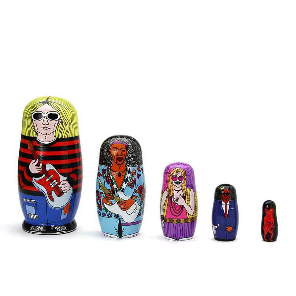 マトリョーシカ27MIDORIKOMATSUDETAILオブジェロックスターミュージシャン