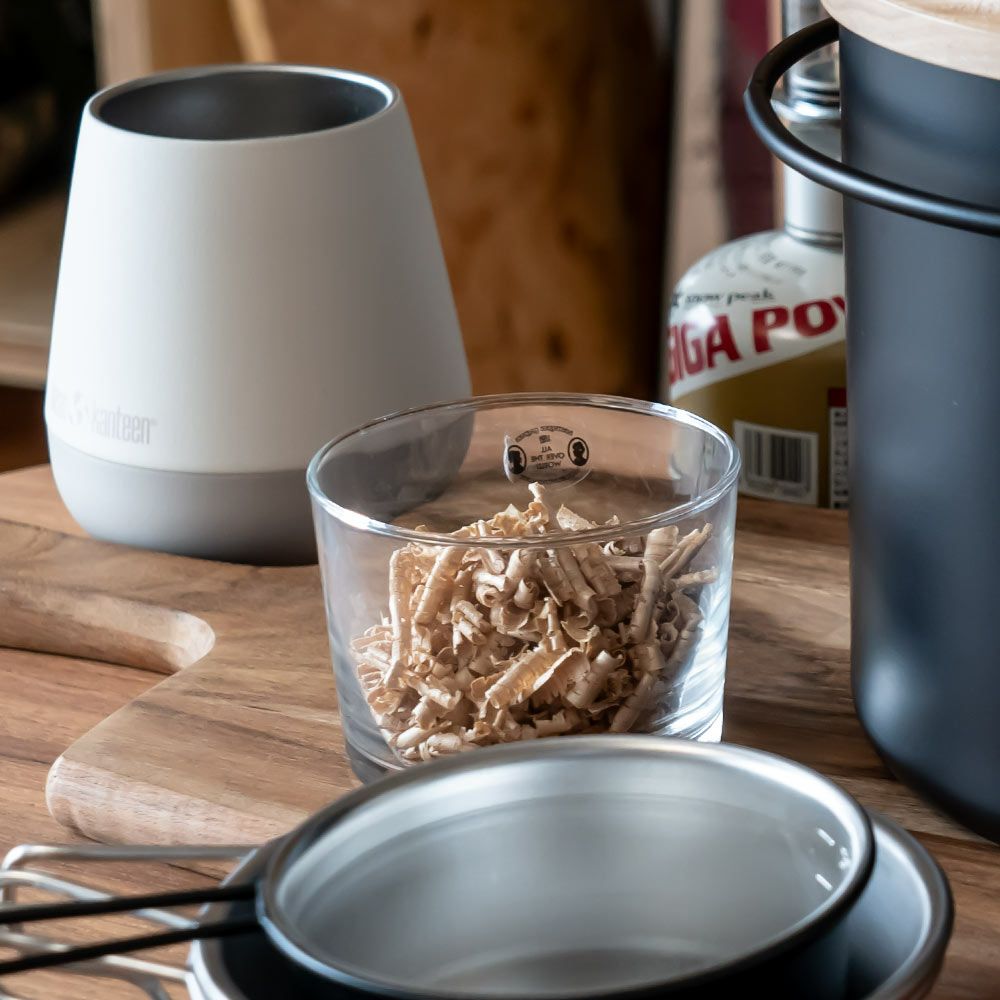 家具銘木のカール・スモークチップ燻製アウトドアキャンプ日本製国産