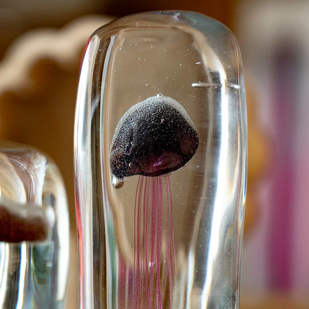 DETAILJellyfishペーパーウェイトPaperWeightガラスオブジェクラゲHEREbyDETAIL