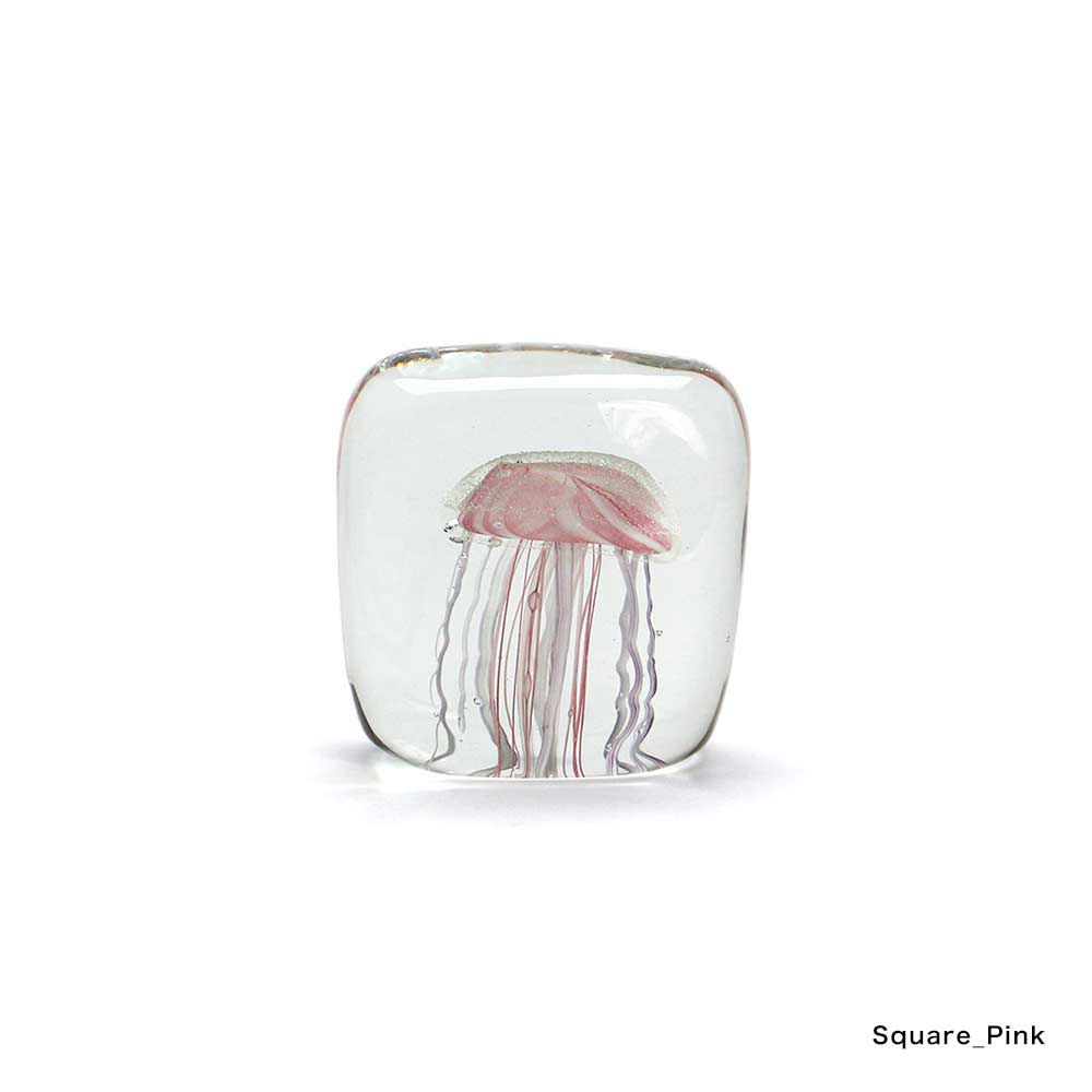 DETAILJellyfishペーパーウェイトPaperWeightガラスオブジェクラゲHEREbyDETAIL