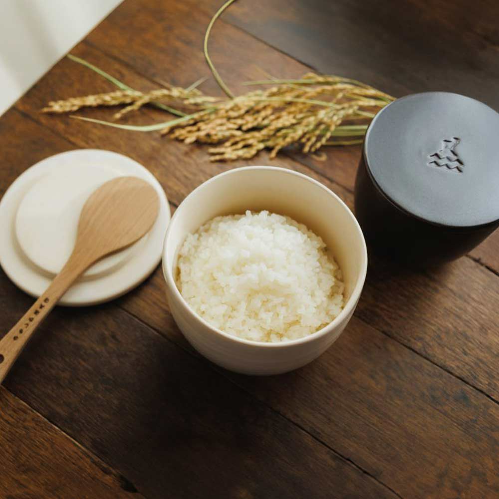 かもしか道具店陶の飯びつふつうおひつご飯容器1.5合